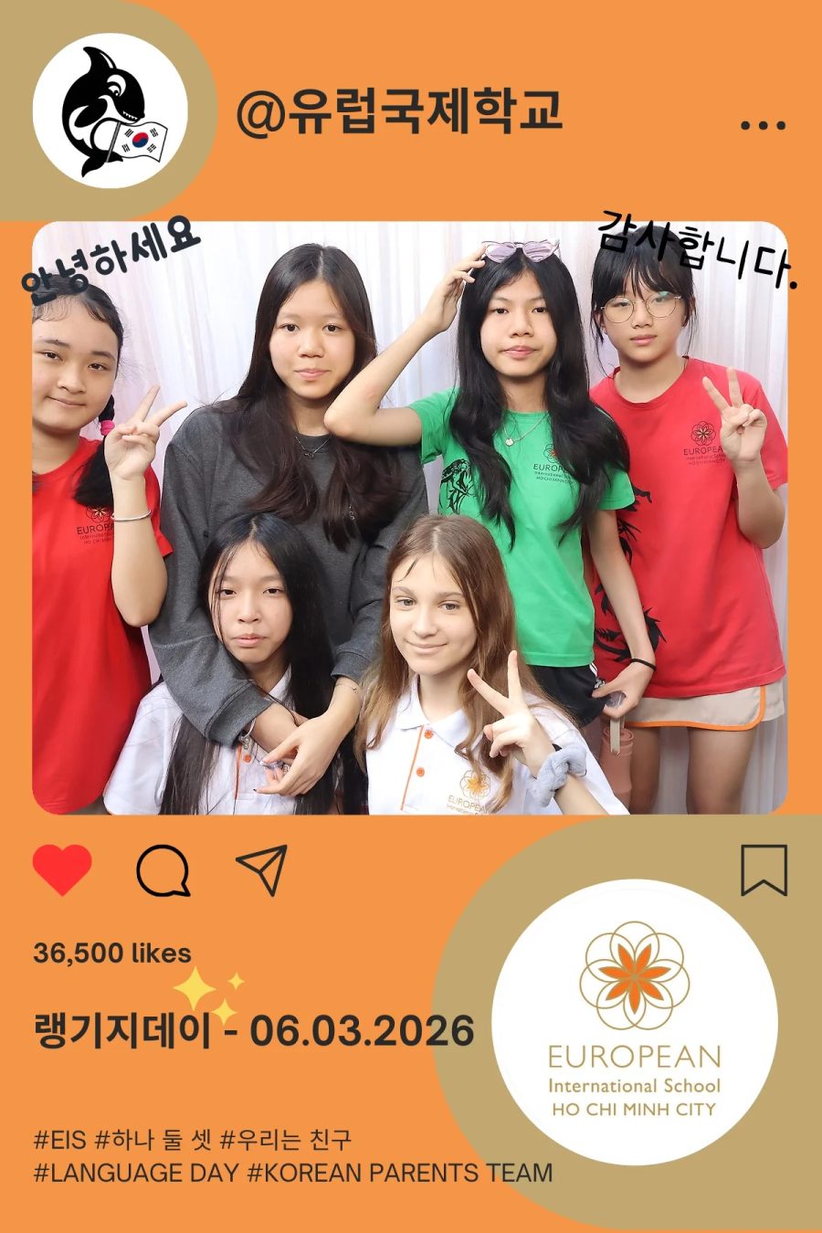 Language Day 2026 at European International School (EIS) in Ho Chi Minh City