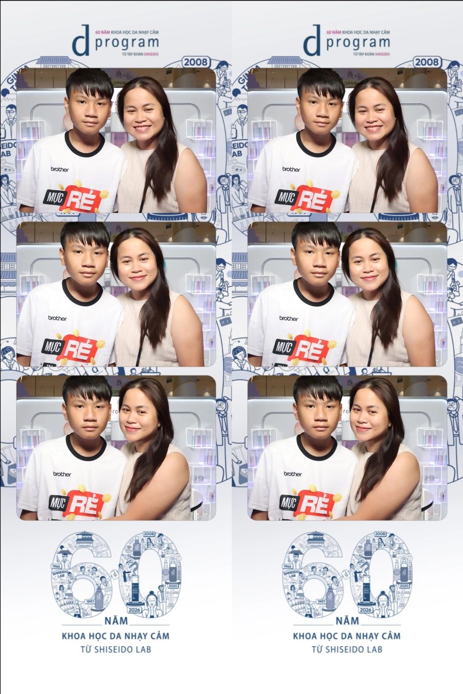 D program by Shiseido 60th Anniversary Promotion at Aeon Mall Tân Phú