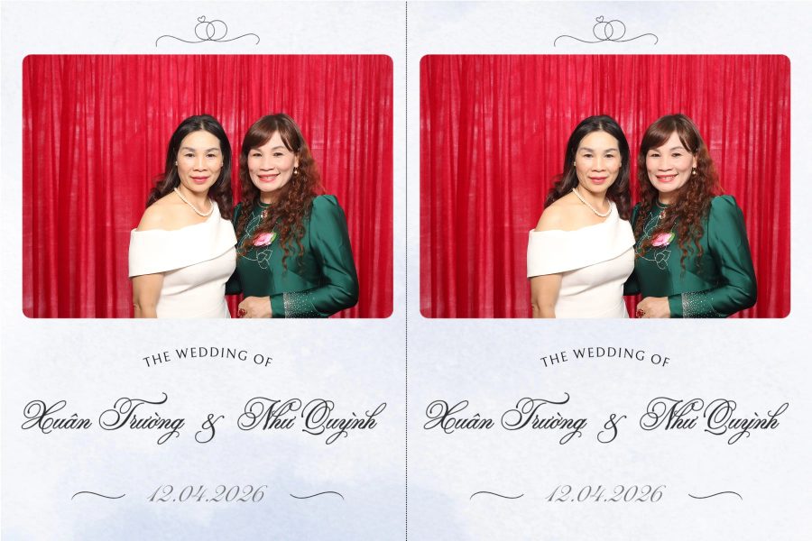 Chupbox Wedding Photobooth for Truong & Quynh at Luxury Palace