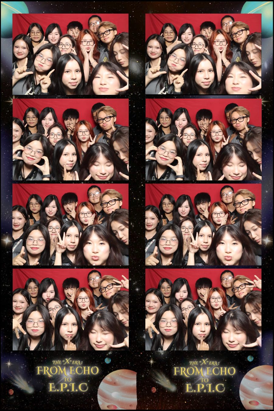 Chupbox Photobooth photo at The EPIC Club of HCMC University of Law