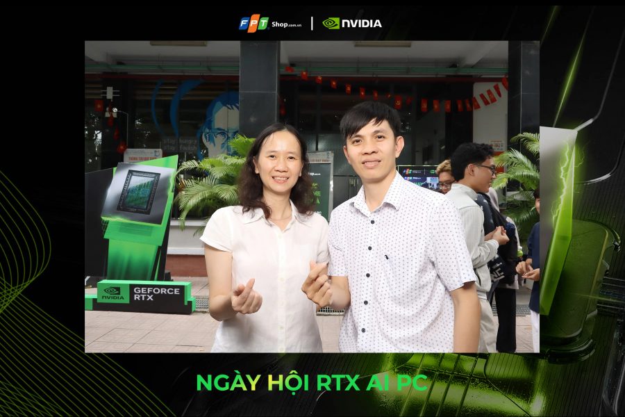 Chupbox Photobooth activity for Nvidia Promotion at University of Economics and Law