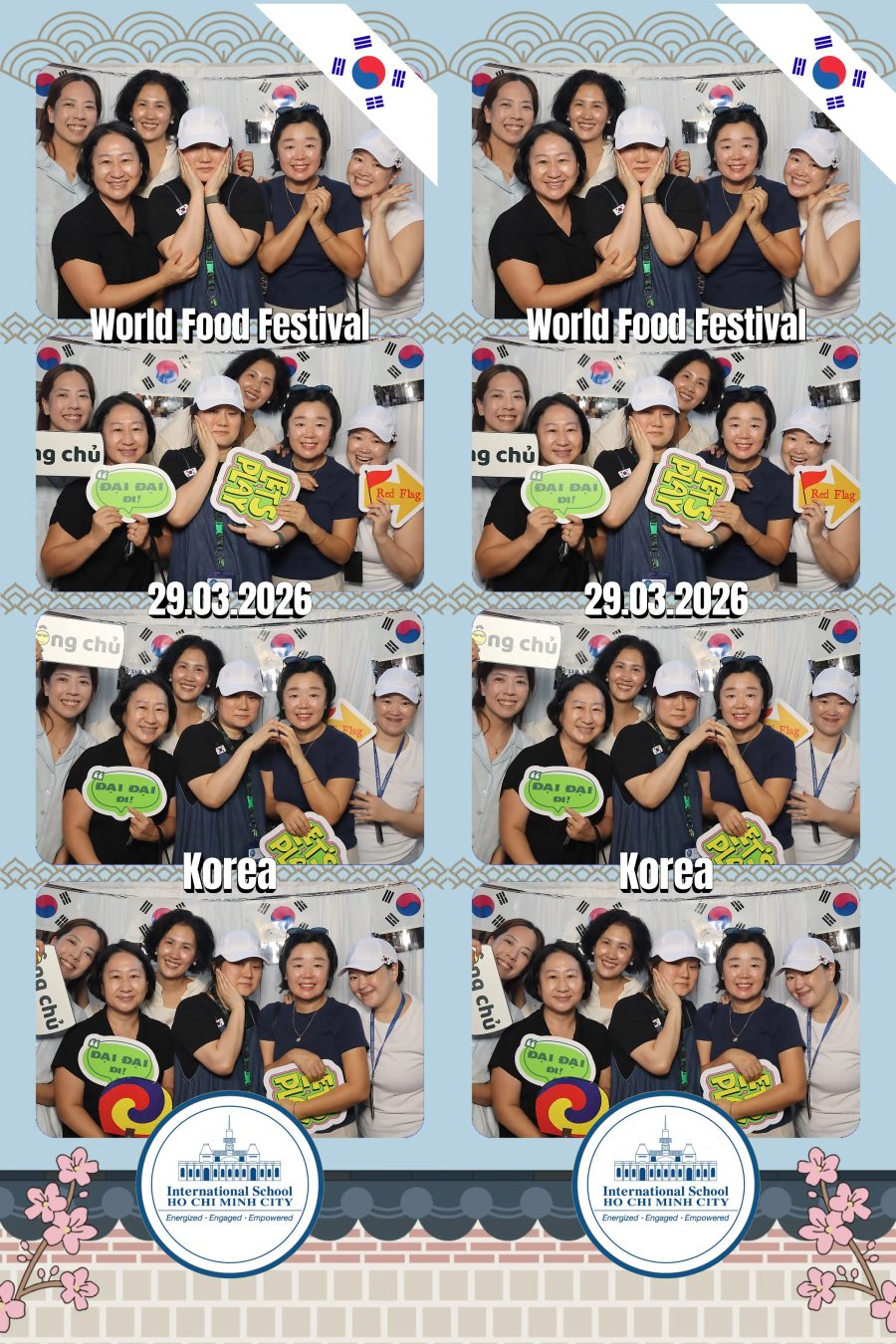 Chupbox Photobooth photos at International School HCMC (ISHCMC)