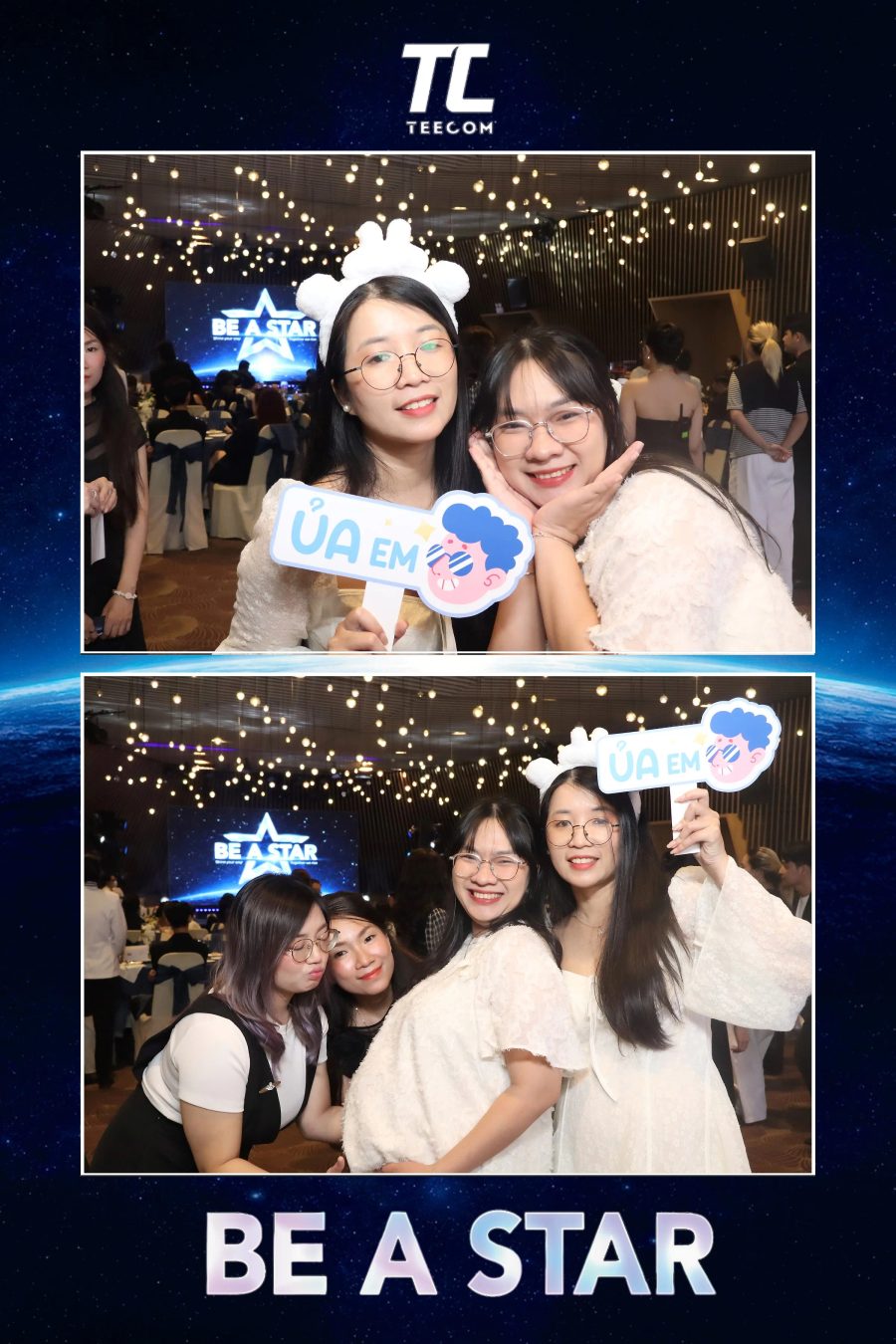 Chupbox Photobooth for Year-end party 2026 of Teecom at Capella Gallery Hall