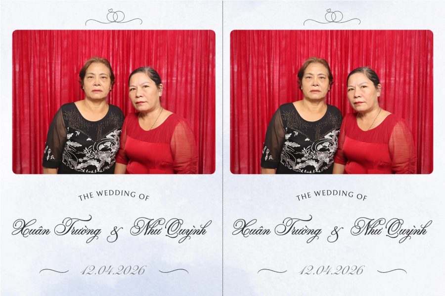 Chupbox Wedding Photobooth for Truong & Quynh at Luxury Palace