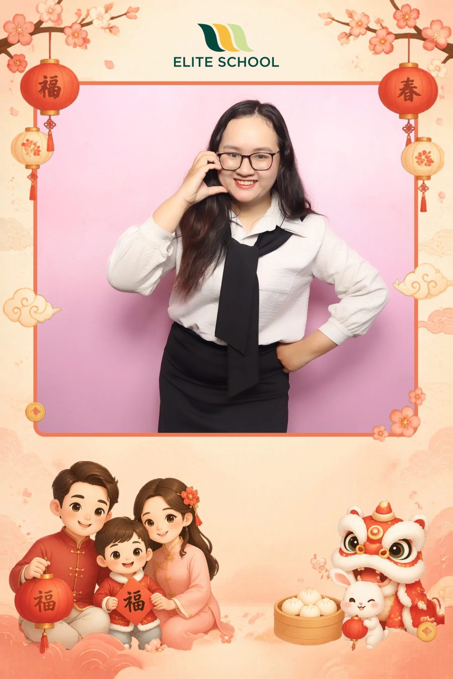 Chupbox Photobooth for Family day at Elite School Binh Duong
