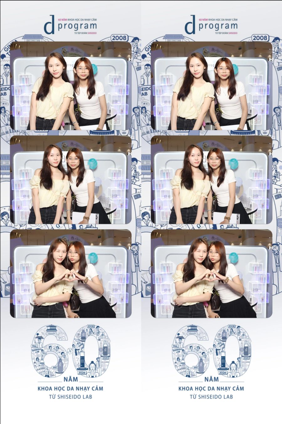 D program by Shiseido 60th Anniversary Promotion at Aeon Mall Tân Phú