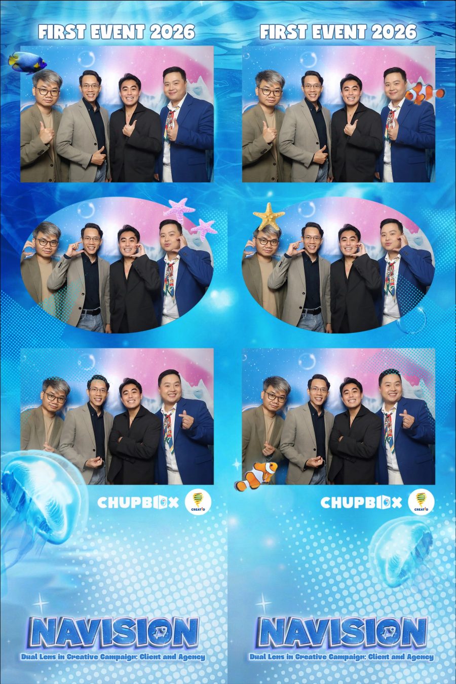 Chupbox Photobooth Photo at FIRST EVENT 2026 of Marketing Club Creatio