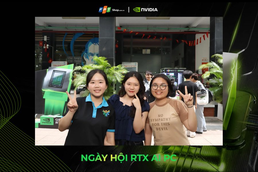 Chupbox Photobooth activity for Nvidia Promotion at University of Economics and Law