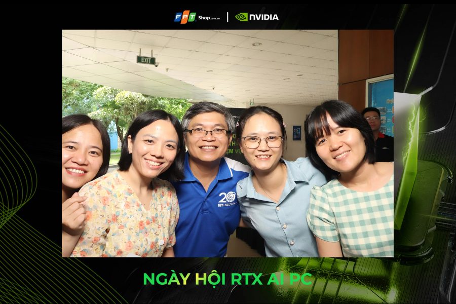 Chupbox Photobooth activity for Nvidia Promotion at University of Information Technology