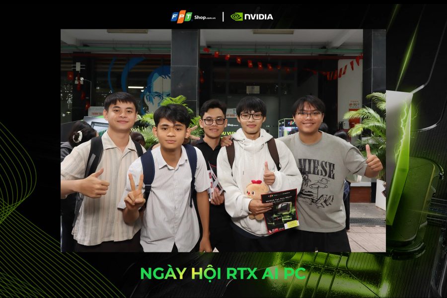 Chupbox Photobooth activity for Nvidia Promotion at University of Economics and Law