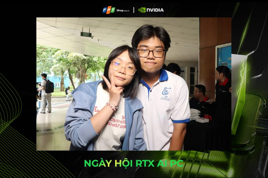 Chupbox Photobooth activity for Nvidia Promotion at University of Information Technology