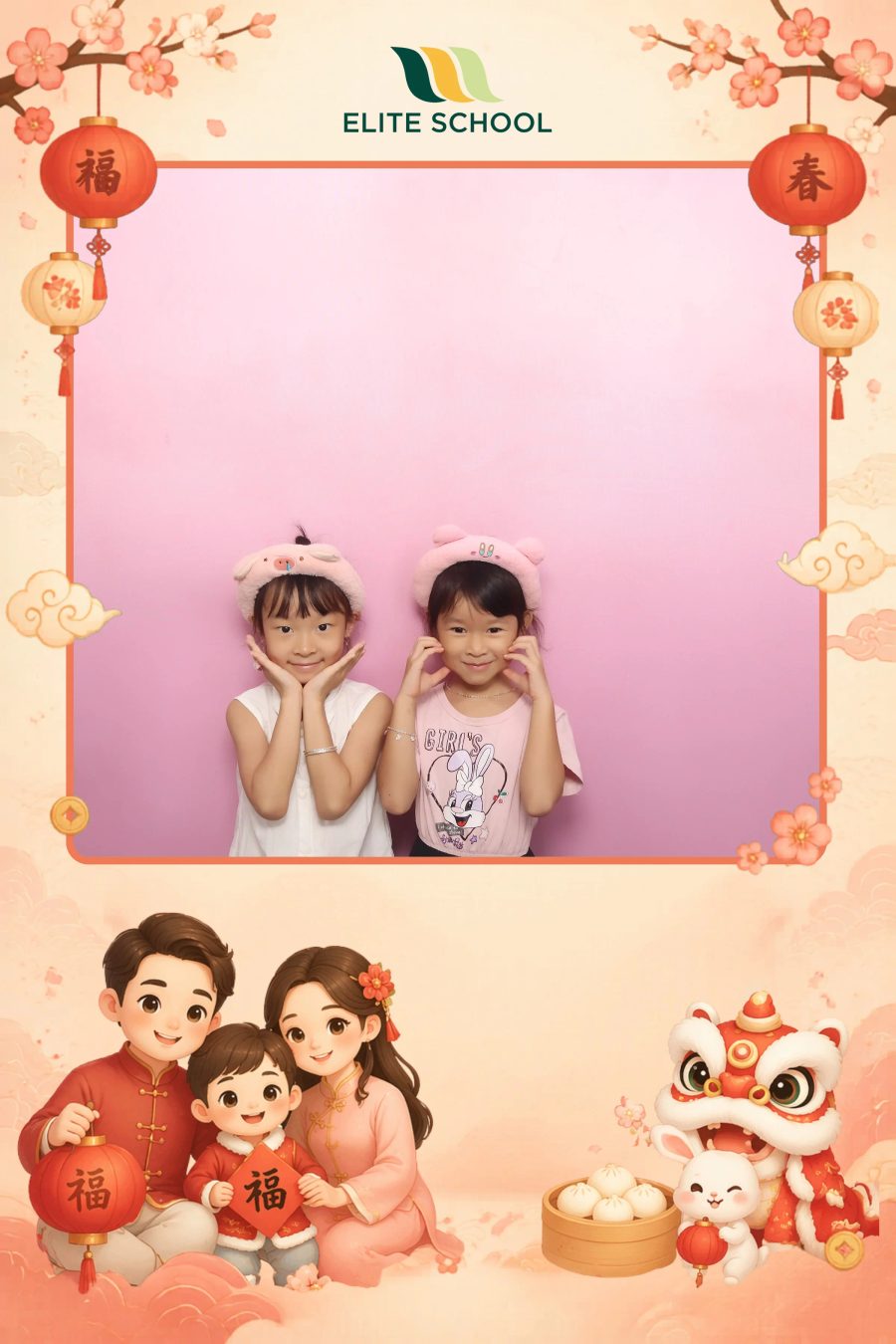 Chupbox Photobooth for Family day at Elite School Binh Duong