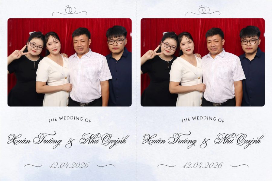 Chupbox Wedding Photobooth for Truong & Quynh at Luxury Palace