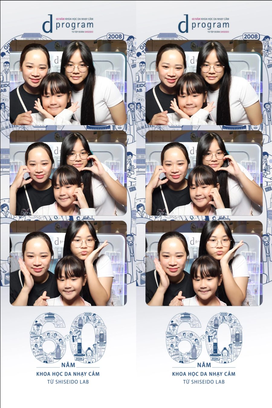 D program by Shiseido 60th Anniversary Promotion at Aeon Mall Tân Phú