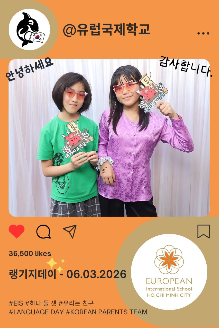 Language Day 2026 at European International School (EIS) in Ho Chi Minh City