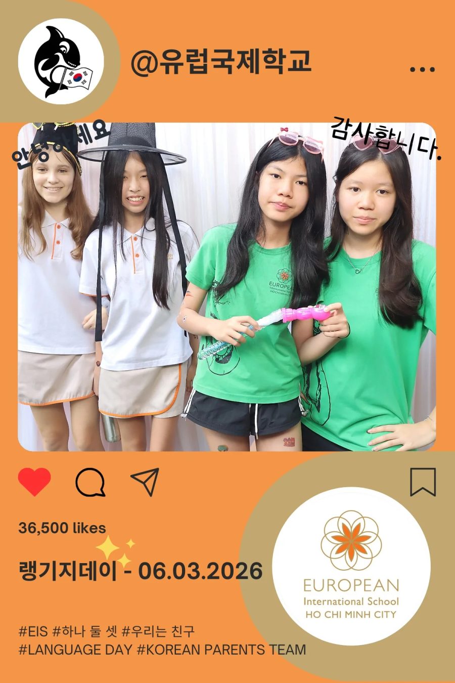 Language Day 2026 at European International School (EIS) in Ho Chi Minh City