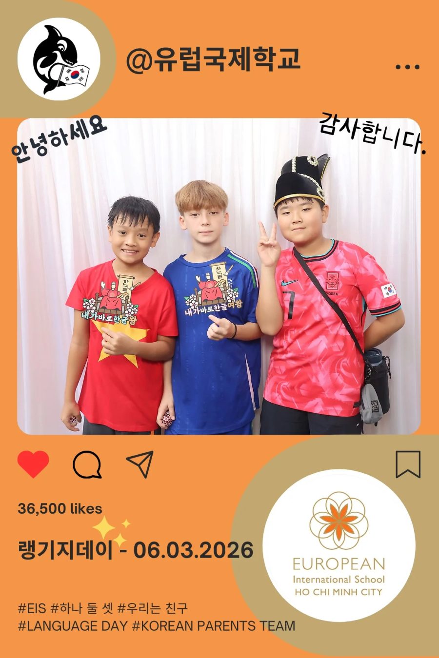 Language Day 2026 at European International School (EIS) in Ho Chi Minh City