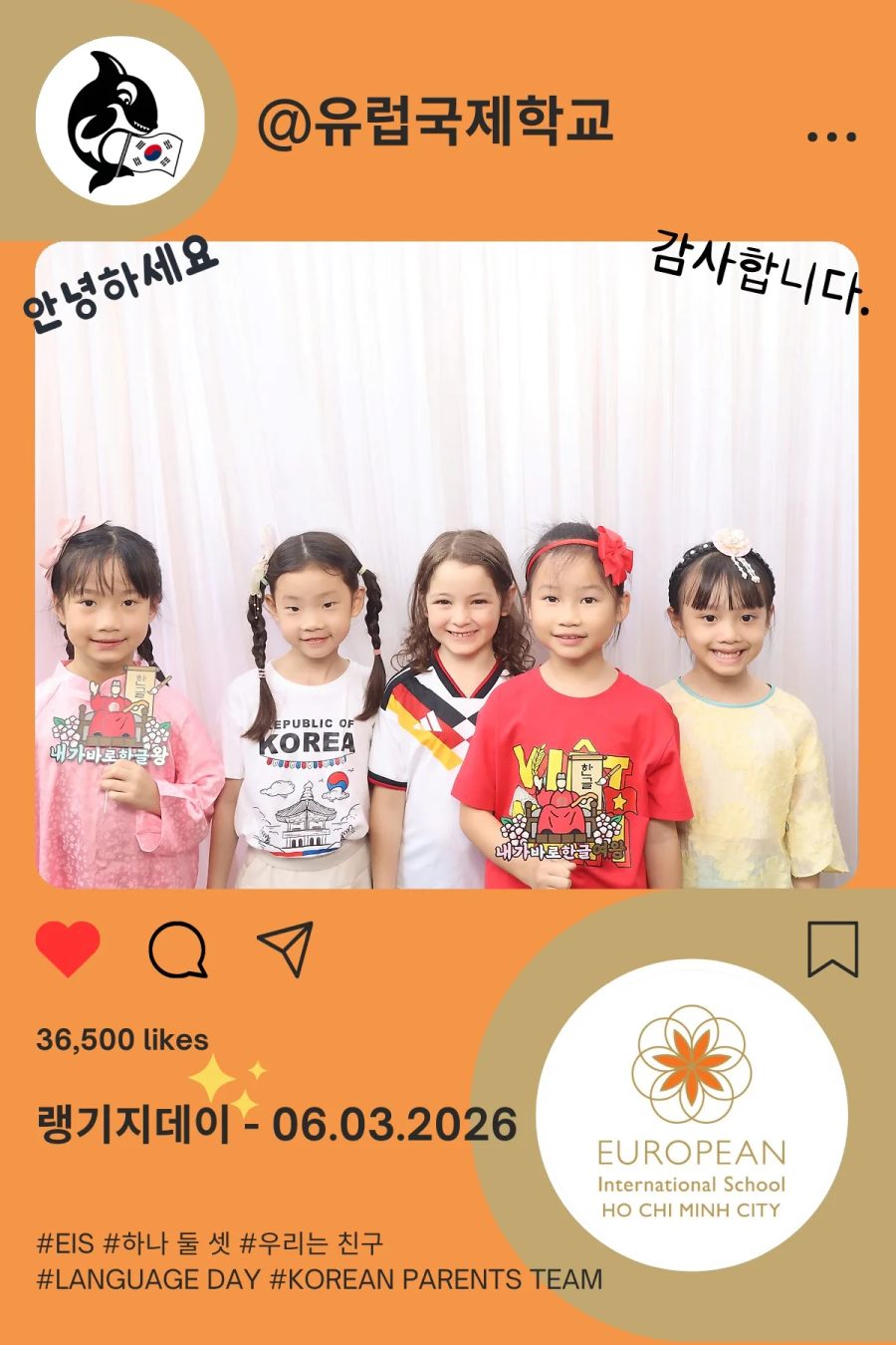 Language Day 2026 at European International School (EIS) in Ho Chi Minh City