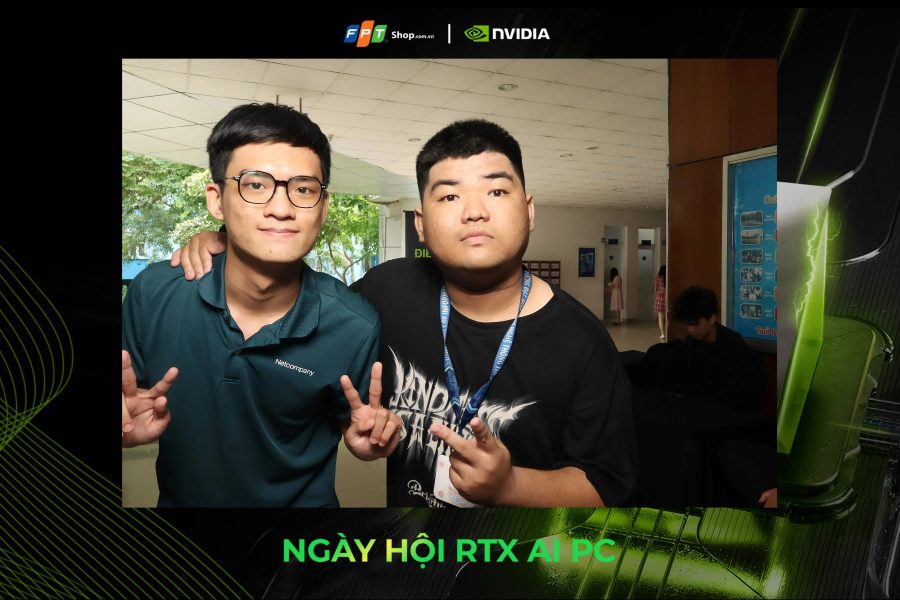 Chupbox Photobooth activity for Nvidia Promotion at University of Information Technology