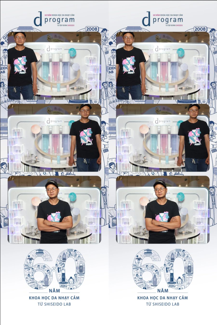 D program by Shiseido 60th Anniversary Promotion at Aeon Mall Tân Phú