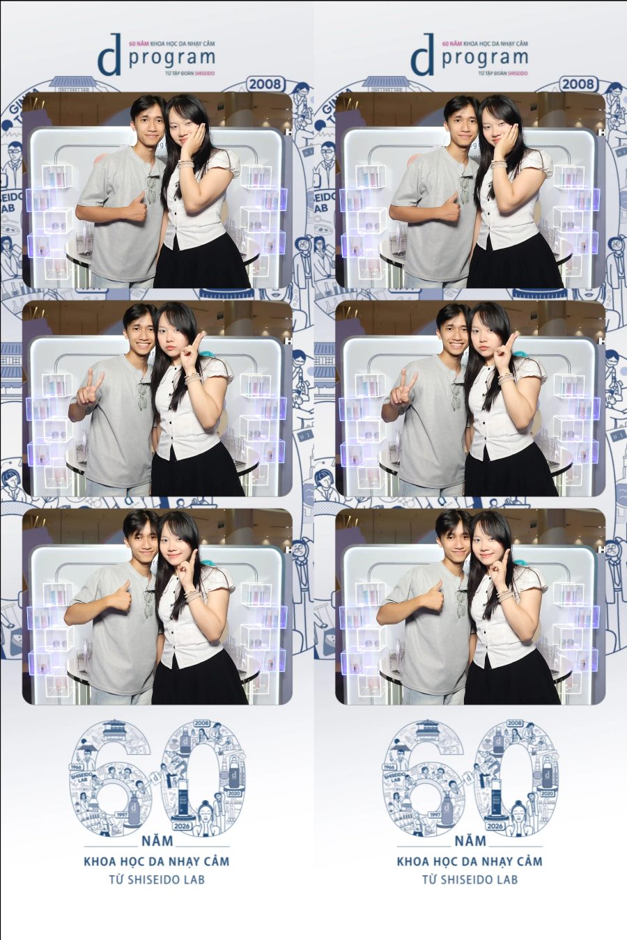 D program by Shiseido 60th Anniversary Promotion at Aeon Mall Tân Phú