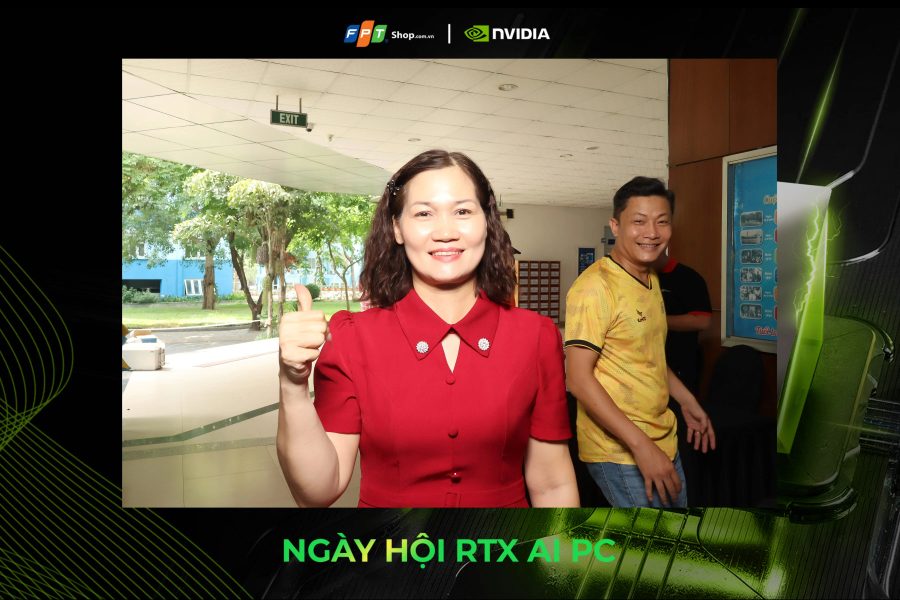 Chupbox Photobooth activity for Nvidia Promotion at University of Information Technology