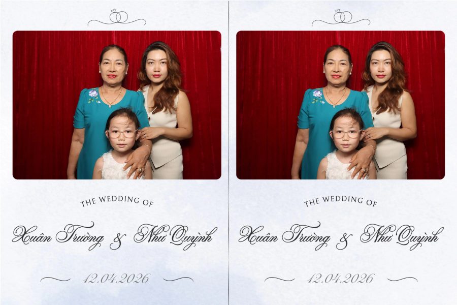 Chupbox Wedding Photobooth for Truong & Quynh at Luxury Palace