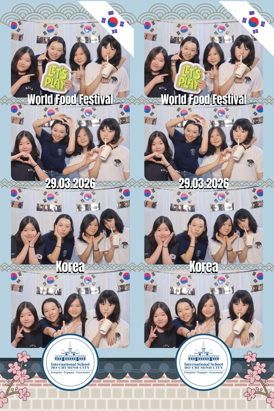 Chupbox Photobooth photos at International School HCMC (ISHCMC)