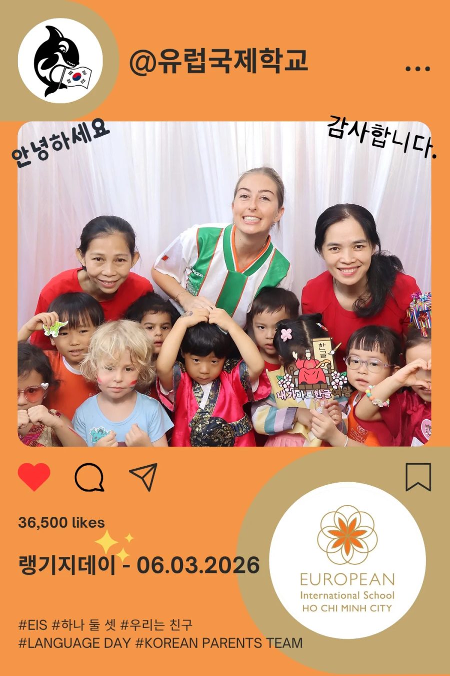 Language Day 2026 at European International School (EIS) in Ho Chi Minh City