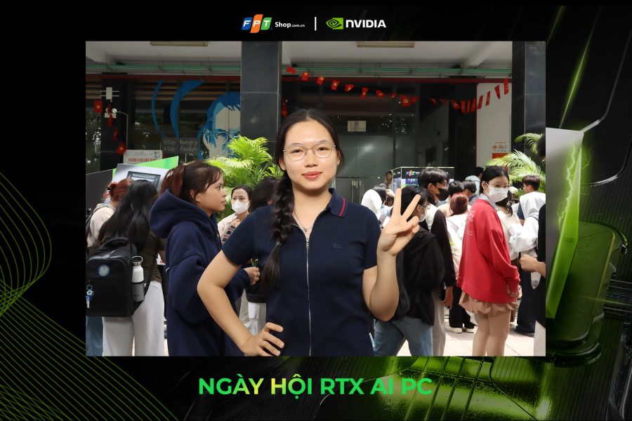 Chupbox Photobooth activity for Nvidia Promotion at University of Economics and Law