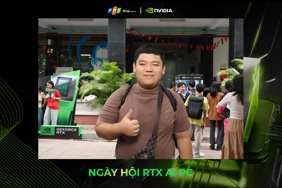 Chupbox Photobooth activity for Nvidia Promotion at University of Economics and Law