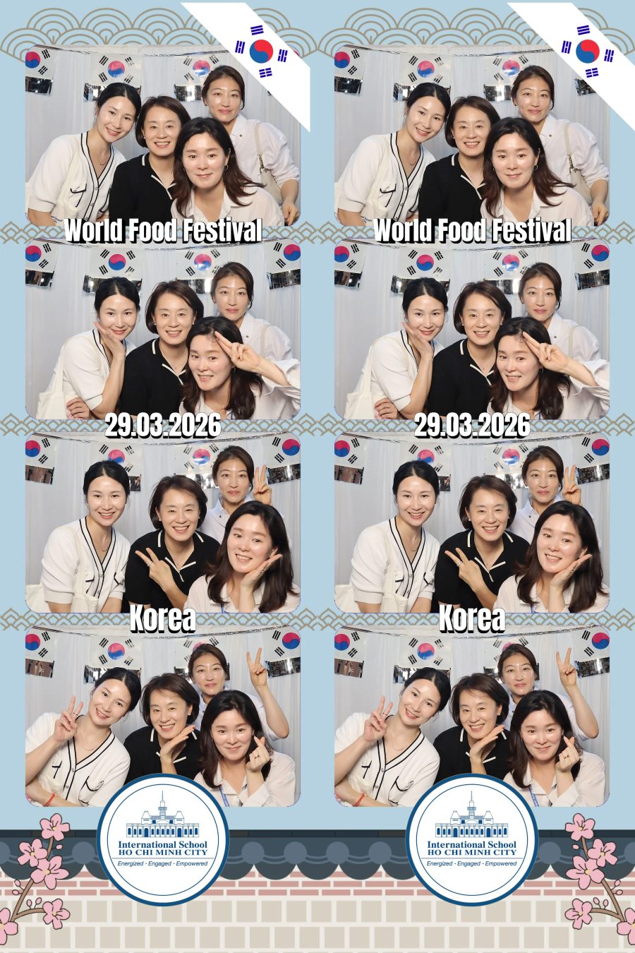 Chupbox Photobooth photos at International School HCMC (ISHCMC)