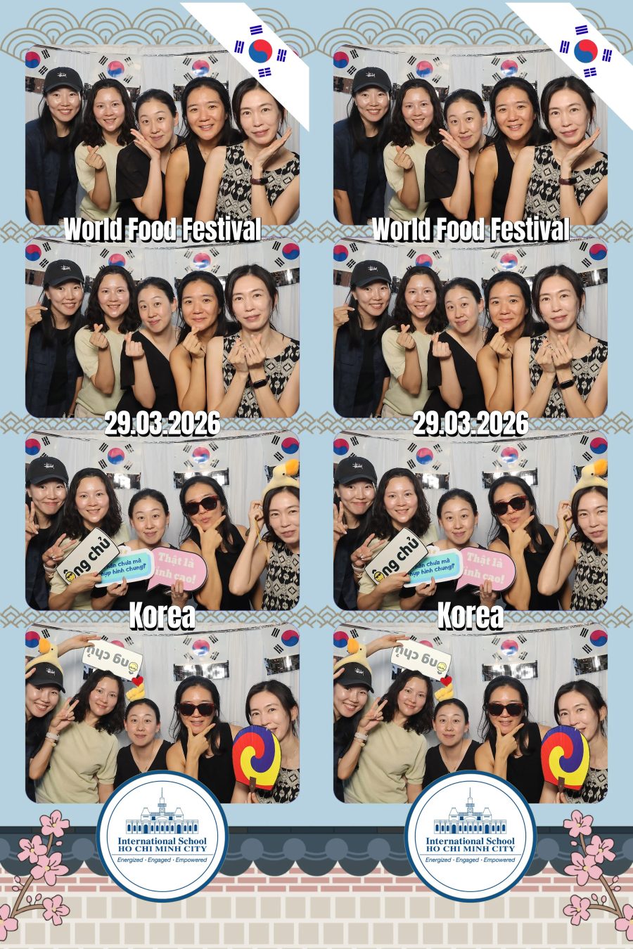 Chupbox Photobooth photos at International School HCMC (ISHCMC)