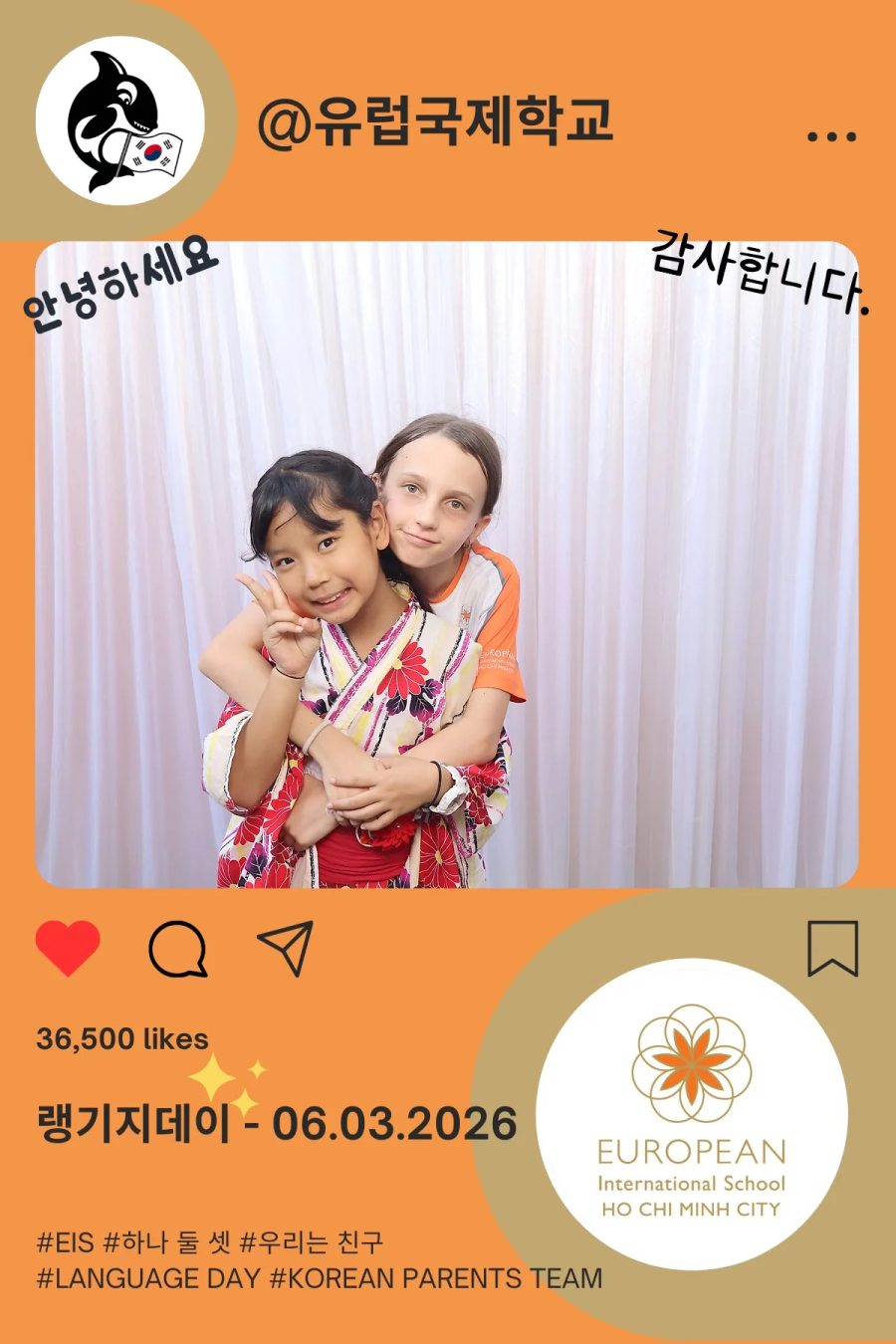 Language Day 2026 at European International School (EIS) in Ho Chi Minh City