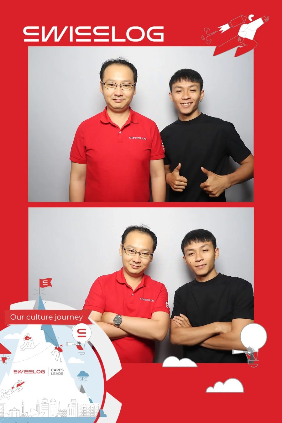 Chupbox Photobooth for Swisslog Year-end Party 2026 by Kuka Vietnam
