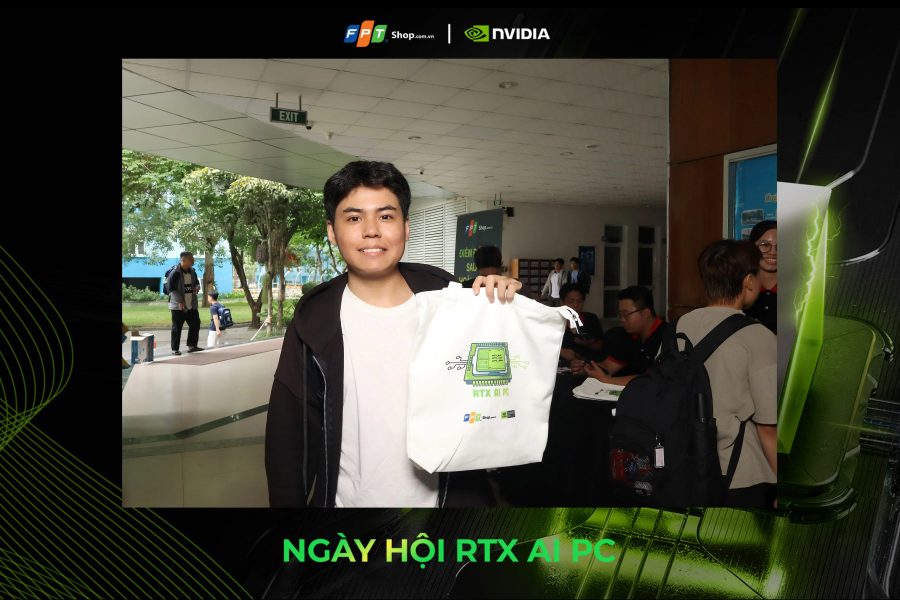 Chupbox Photobooth activity for Nvidia Promotion at University of Information Technology