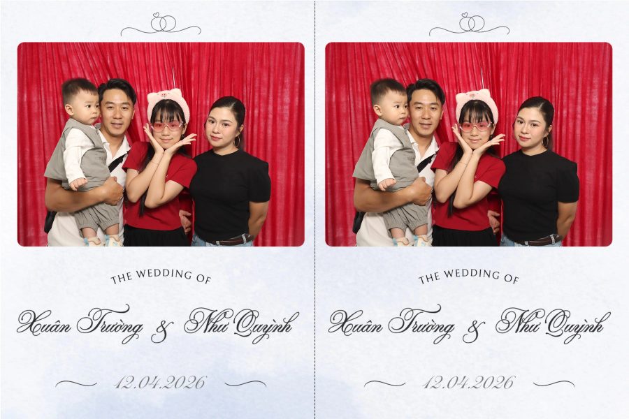 Chupbox Wedding Photobooth for Truong & Quynh at Luxury Palace