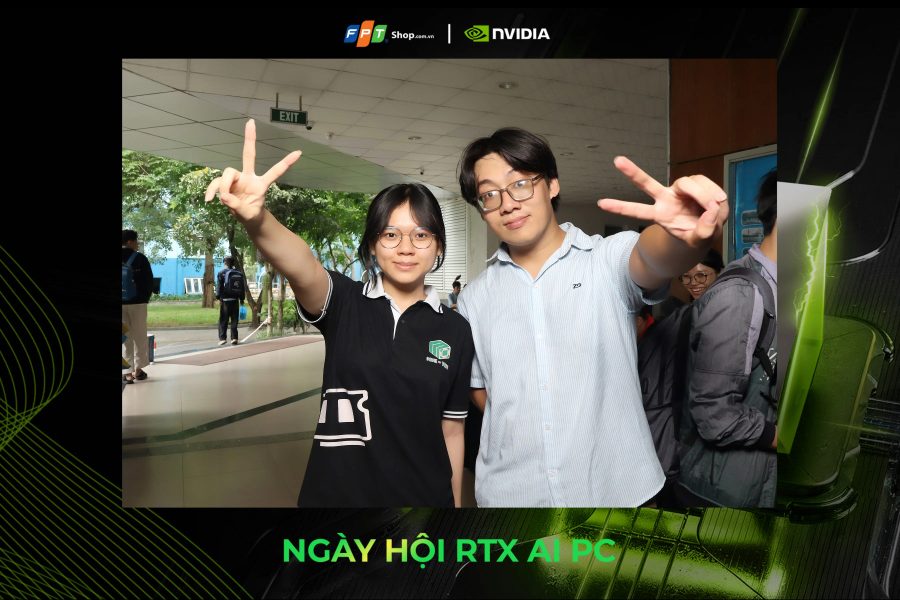 Chupbox Photobooth activity for Nvidia Promotion at University of Information Technology