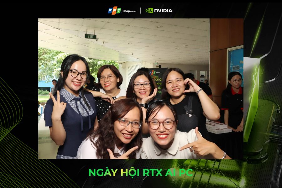 Chupbox Photobooth activity for Nvidia Promotion at University of Information Technology