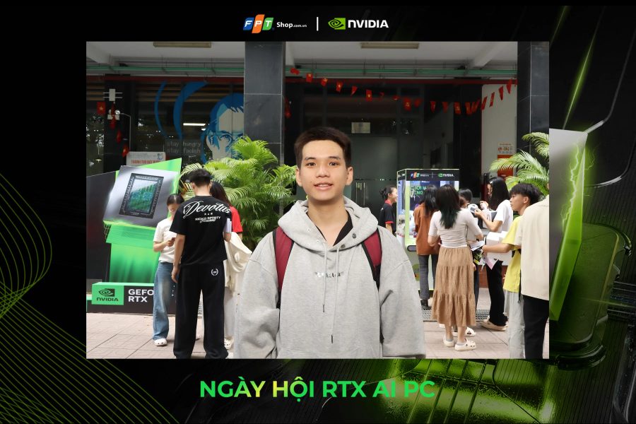 Chupbox Photobooth activity for Nvidia Promotion at University of Economics and Law