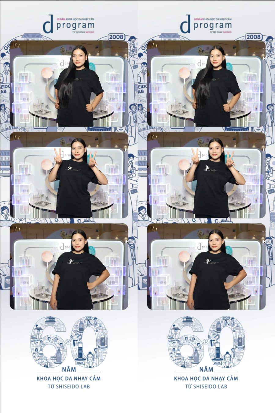 D program by Shiseido 60th Anniversary Promotion at Aeon Mall Tân Phú