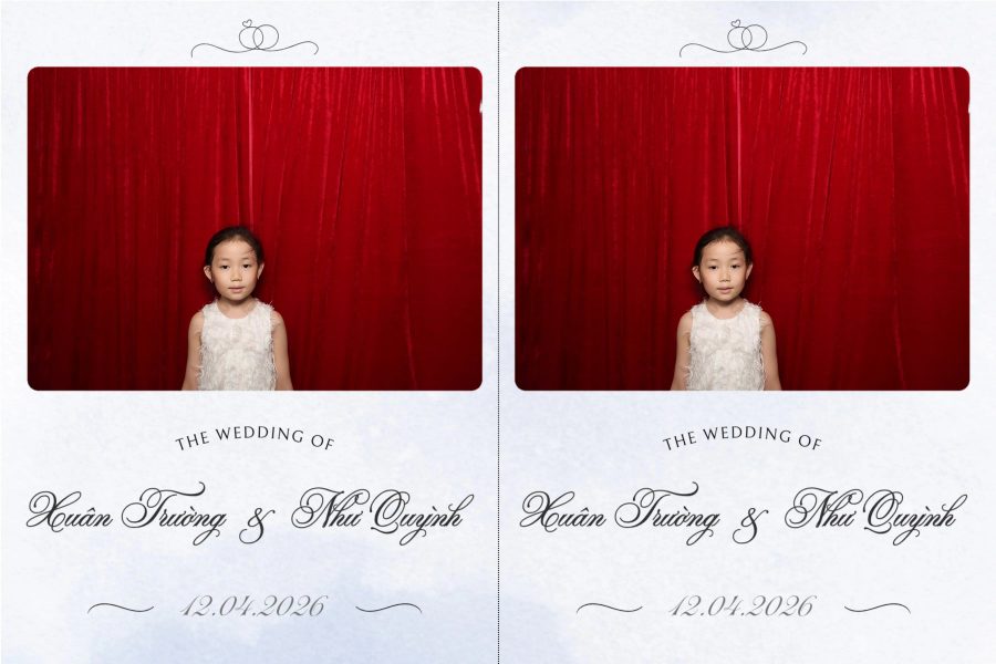 Chupbox Wedding Photobooth for Truong & Quynh at Luxury Palace
