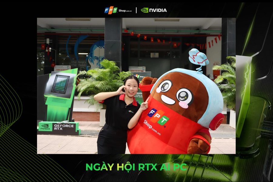 Chupbox Photobooth activity for Nvidia Promotion at University of Economics and Law