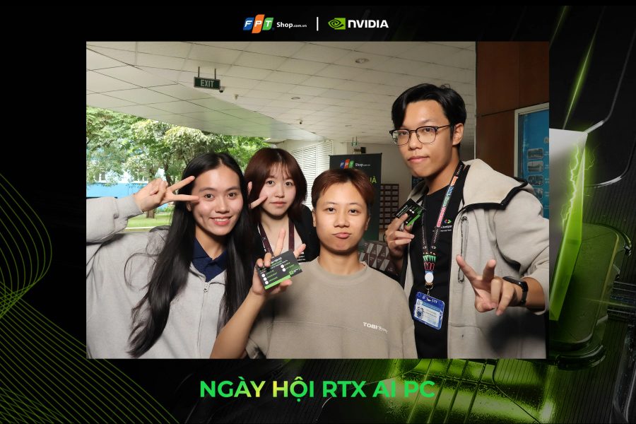 Chupbox Photobooth activity for Nvidia Promotion at University of Information Technology