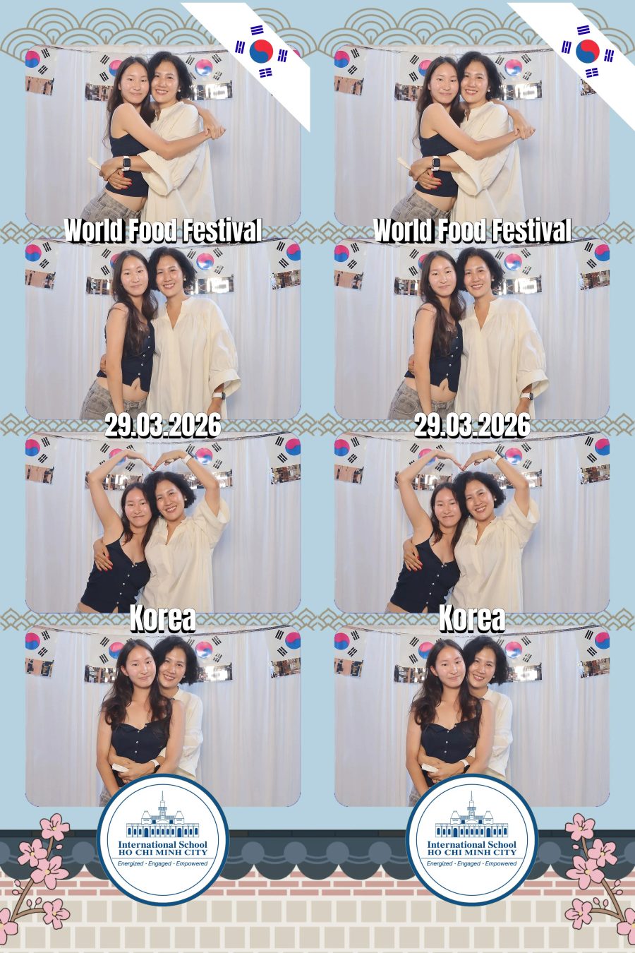 Chupbox Photobooth photos at International School HCMC (ISHCMC)