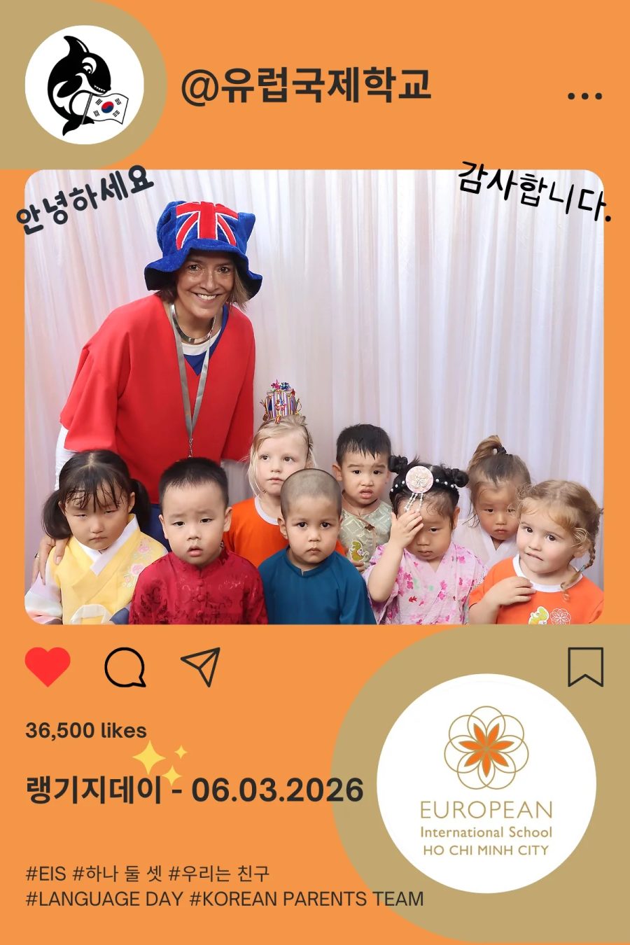 Language Day 2026 at European International School (EIS) in Ho Chi Minh City