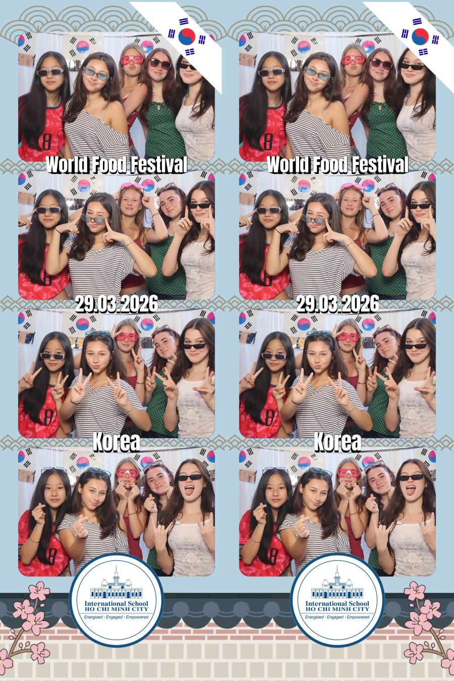 Chupbox Photobooth photos at International School HCMC (ISHCMC)