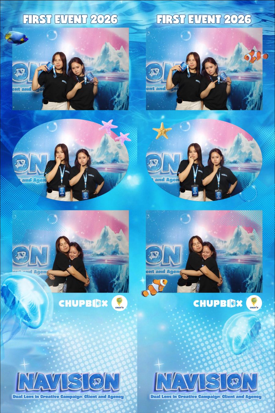 Chupbox Photobooth Photo at FIRST EVENT 2026 of Marketing Club Creatio