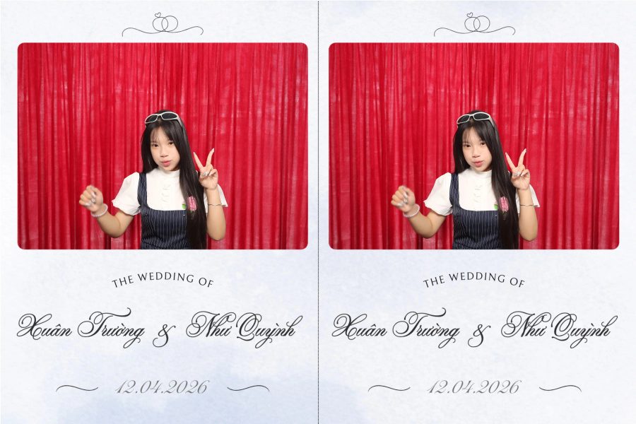 Chupbox Wedding Photobooth for Truong & Quynh at Luxury Palace