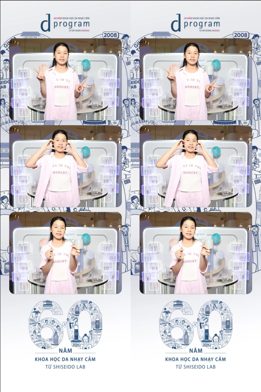 D program by Shiseido 60th Anniversary Promotion at Aeon Mall Tân Phú